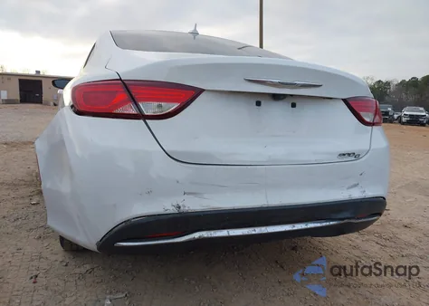 2015 Chrysler 200 C из США, поврежденный, VIN 1C3CCCCB3FN501659